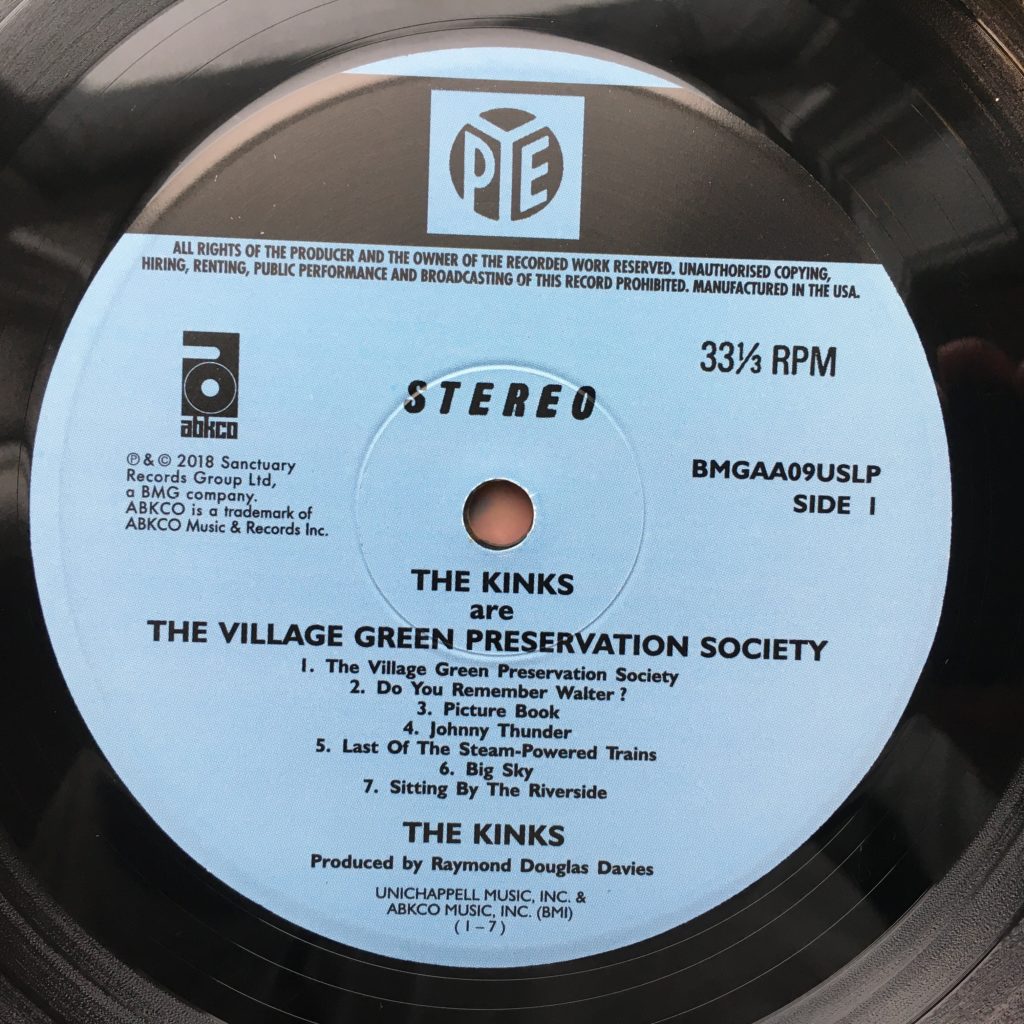 Village Green Preservation Society label