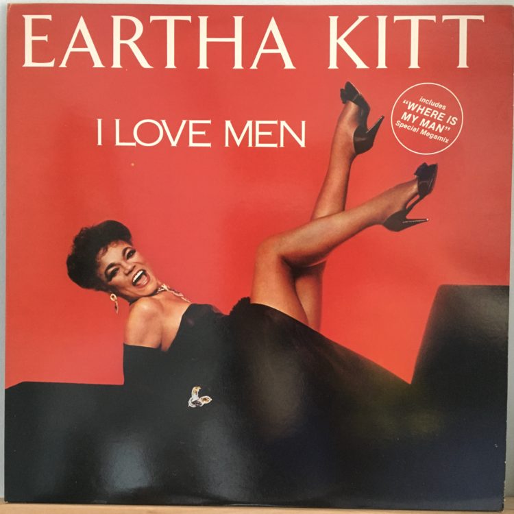Eartha Kitt I Love Men front cover
