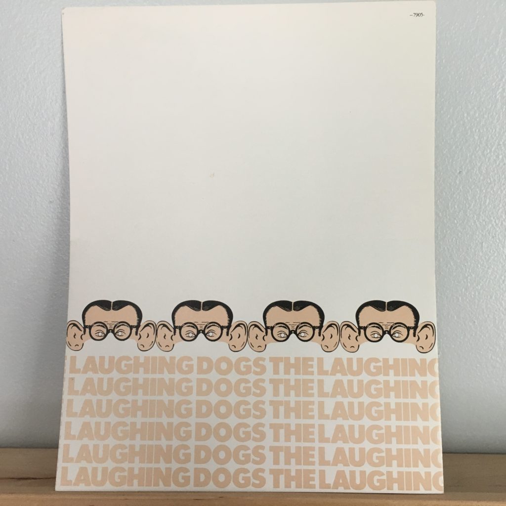 Laughing Dogs promo pamphlet