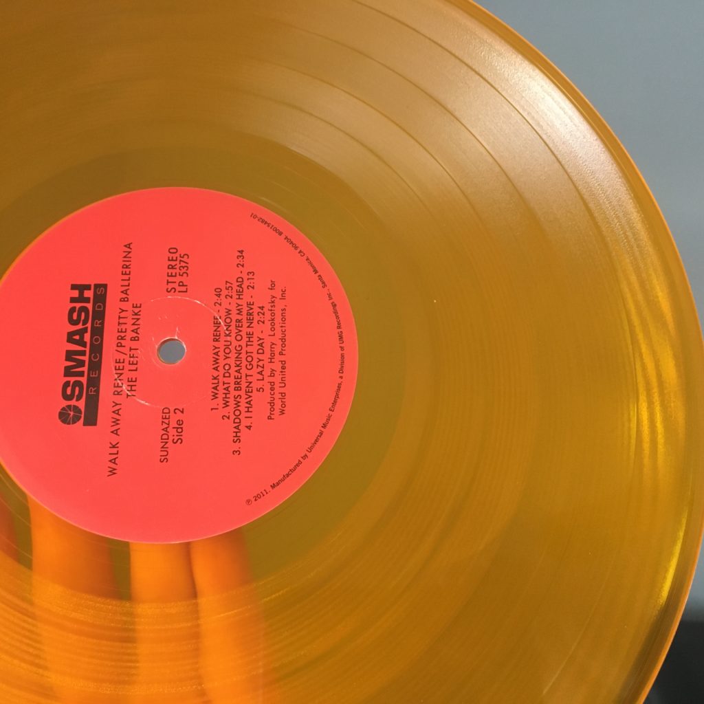 Sundazed reissue colored vinyl