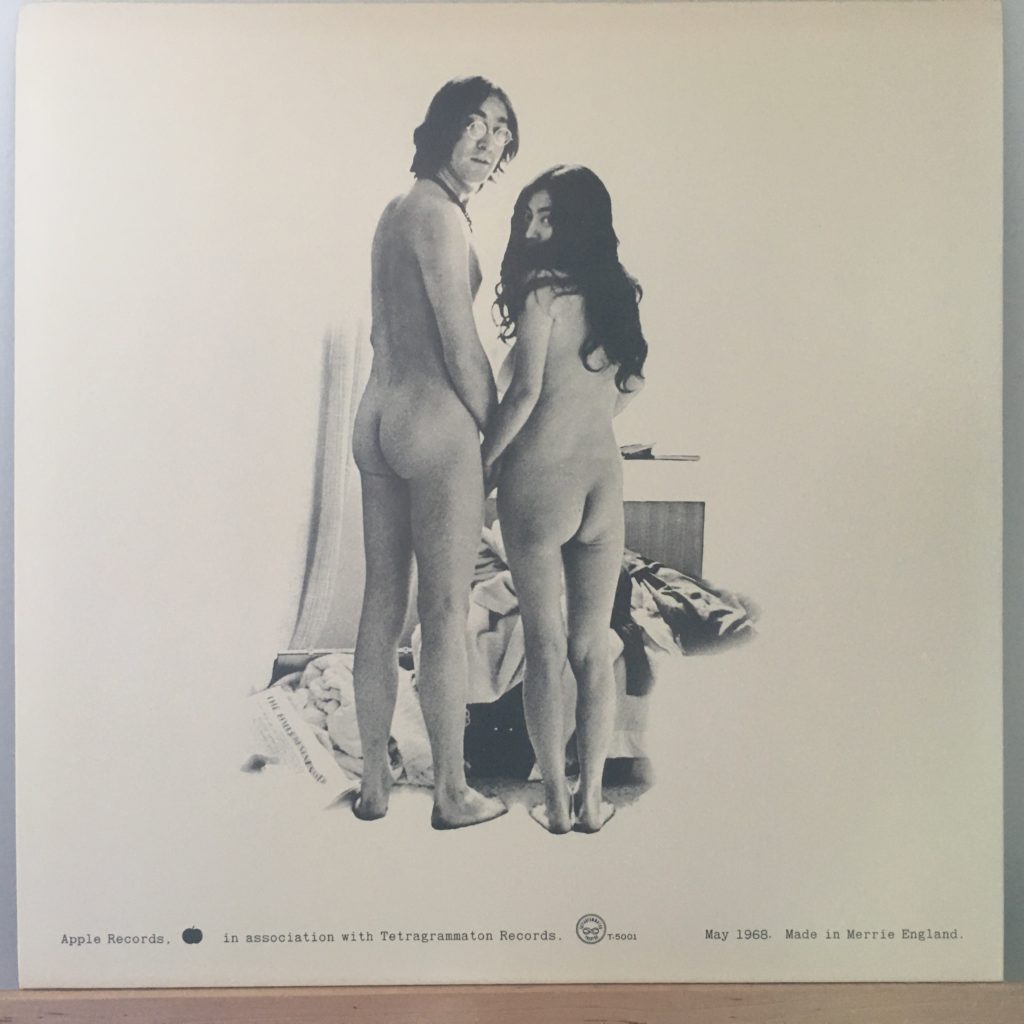 Two Virgins full back cover