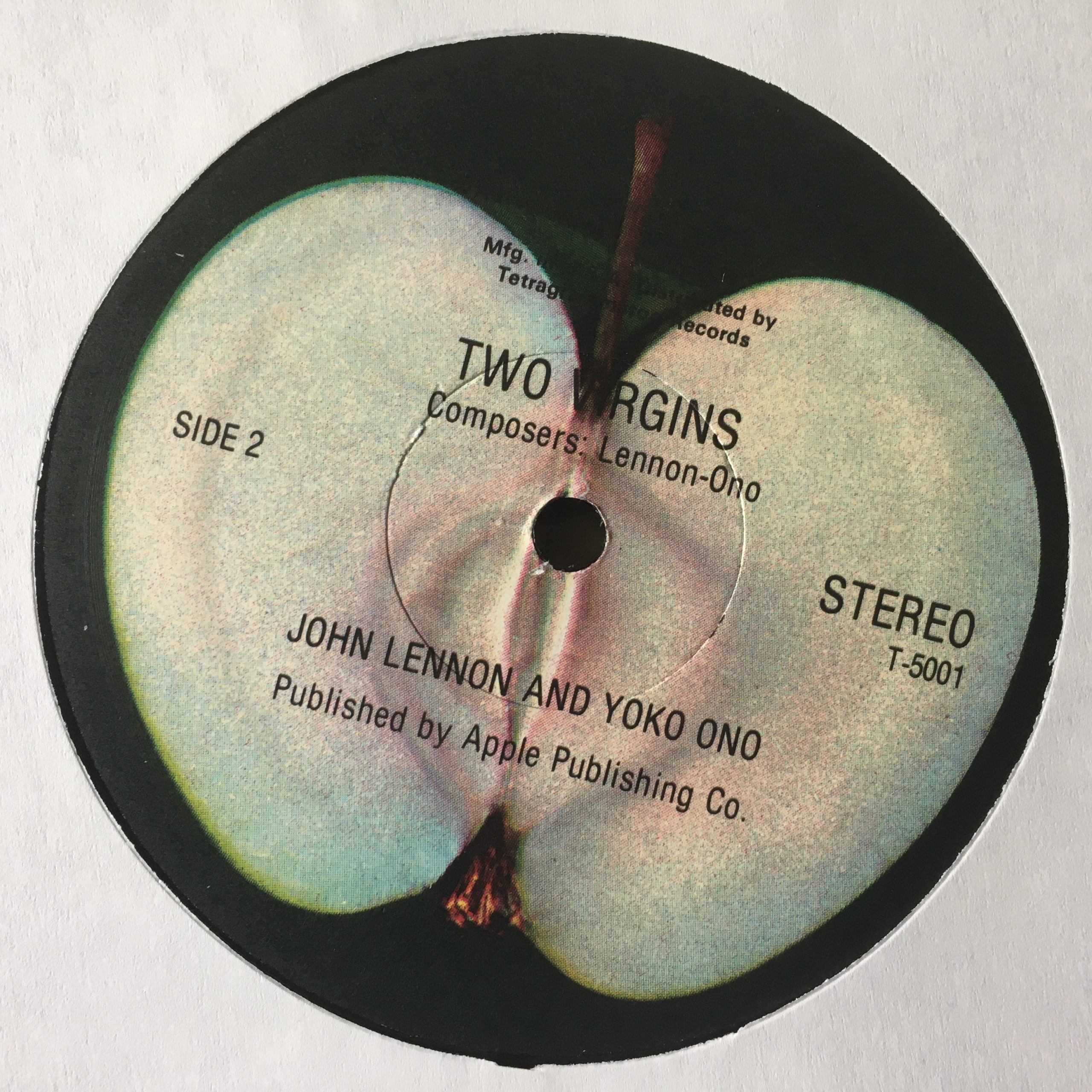 John Lennon / Yoko Ono — Unfinished Music No. 1: Two Virgins