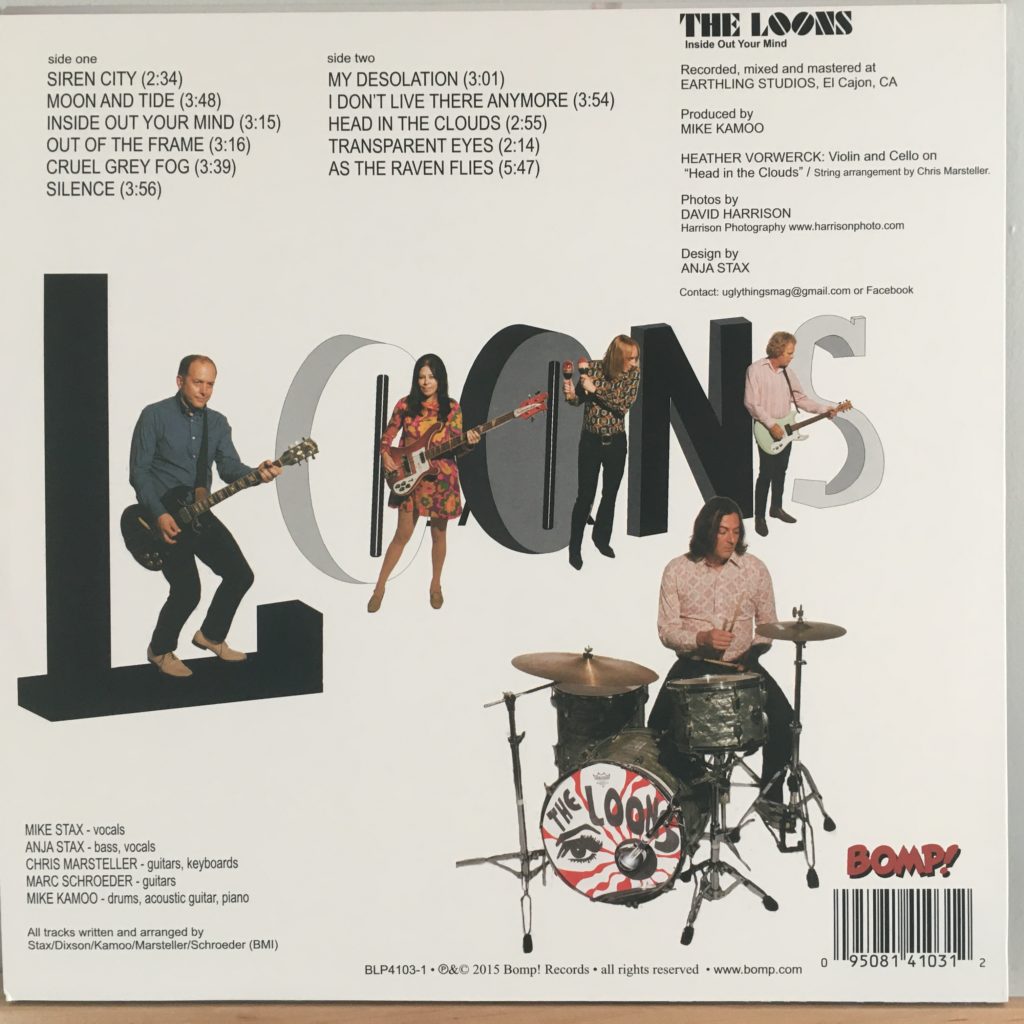 The Loons Inside Out Your Mind back cover