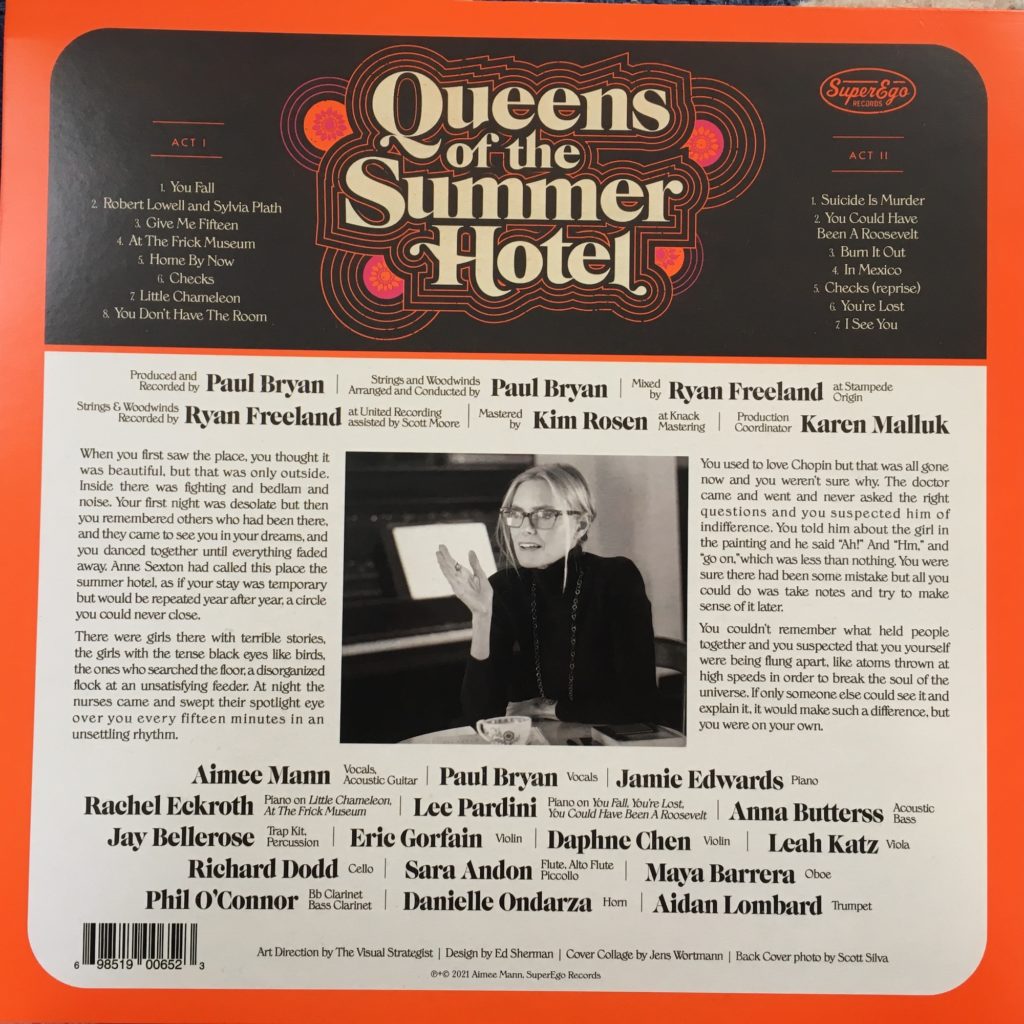 Queens of the Summer Hotel back cover