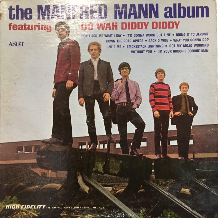 The Manfred Mann Album front cover