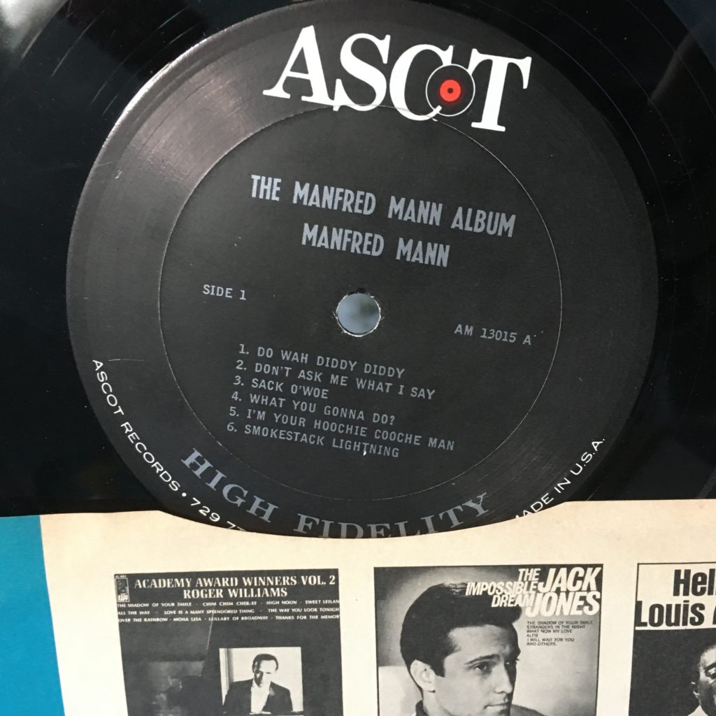 The Manfred Mann Album label