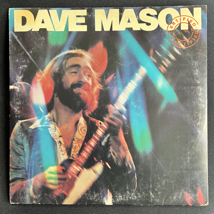 Dave Mason Certified Live front cover