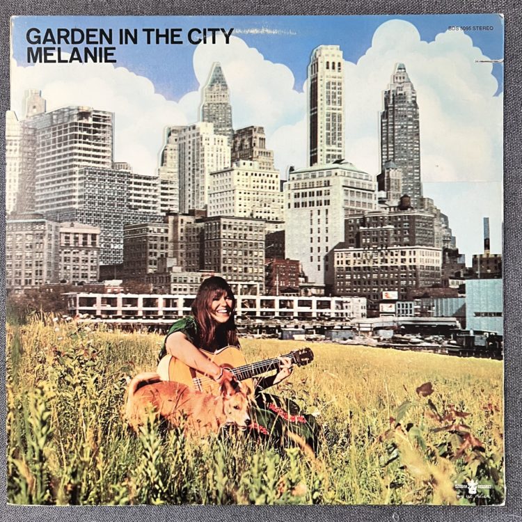 Garden In the City outer diecut cover