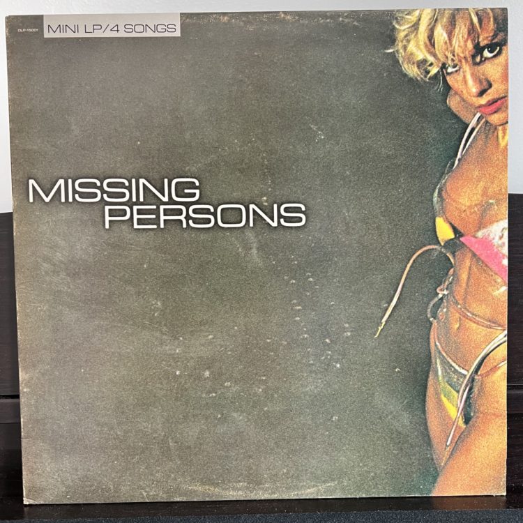 Missing Persons EP front cover