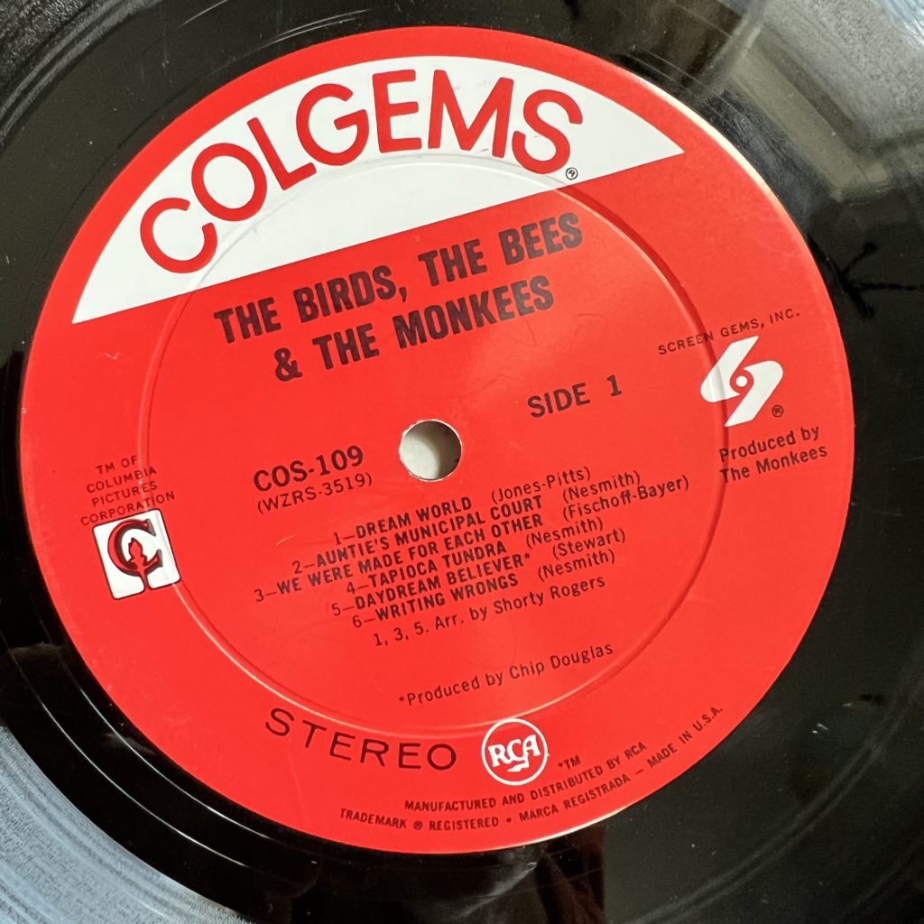The Birds, The Bees & The Monkees label