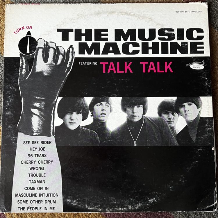 The Music Machine front cover