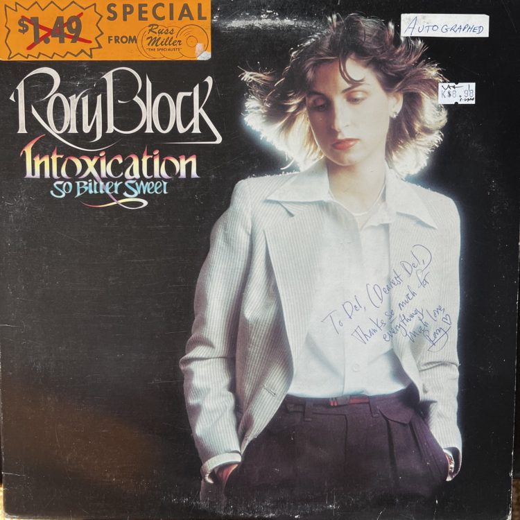 Rory Block Intoxication So Bitter Sweet front cover