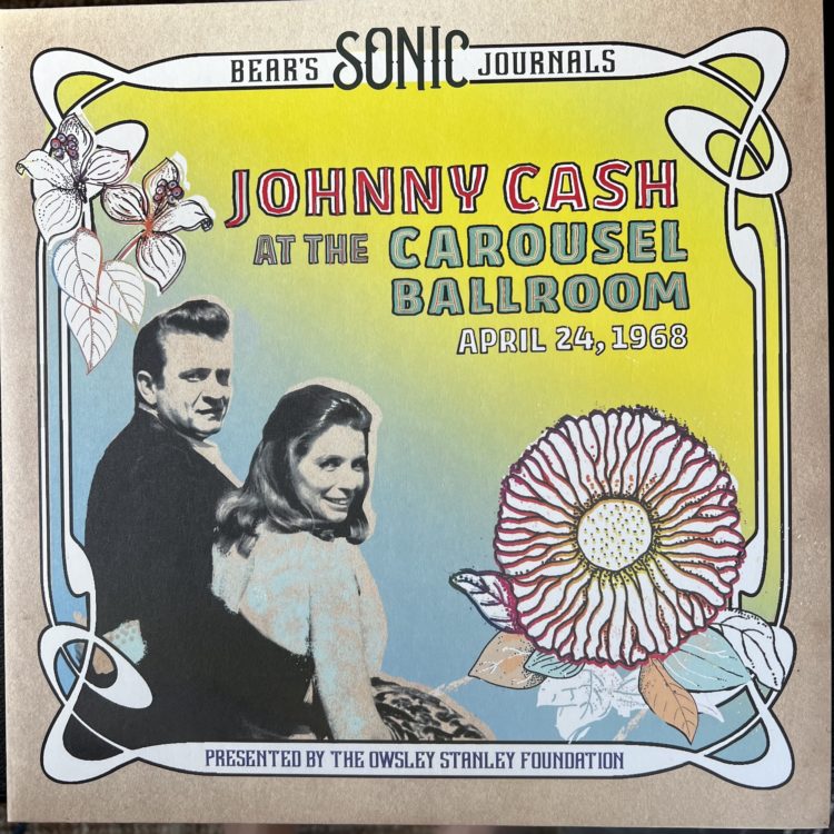 Johnny Cash at the Carousel Ballroom front cover