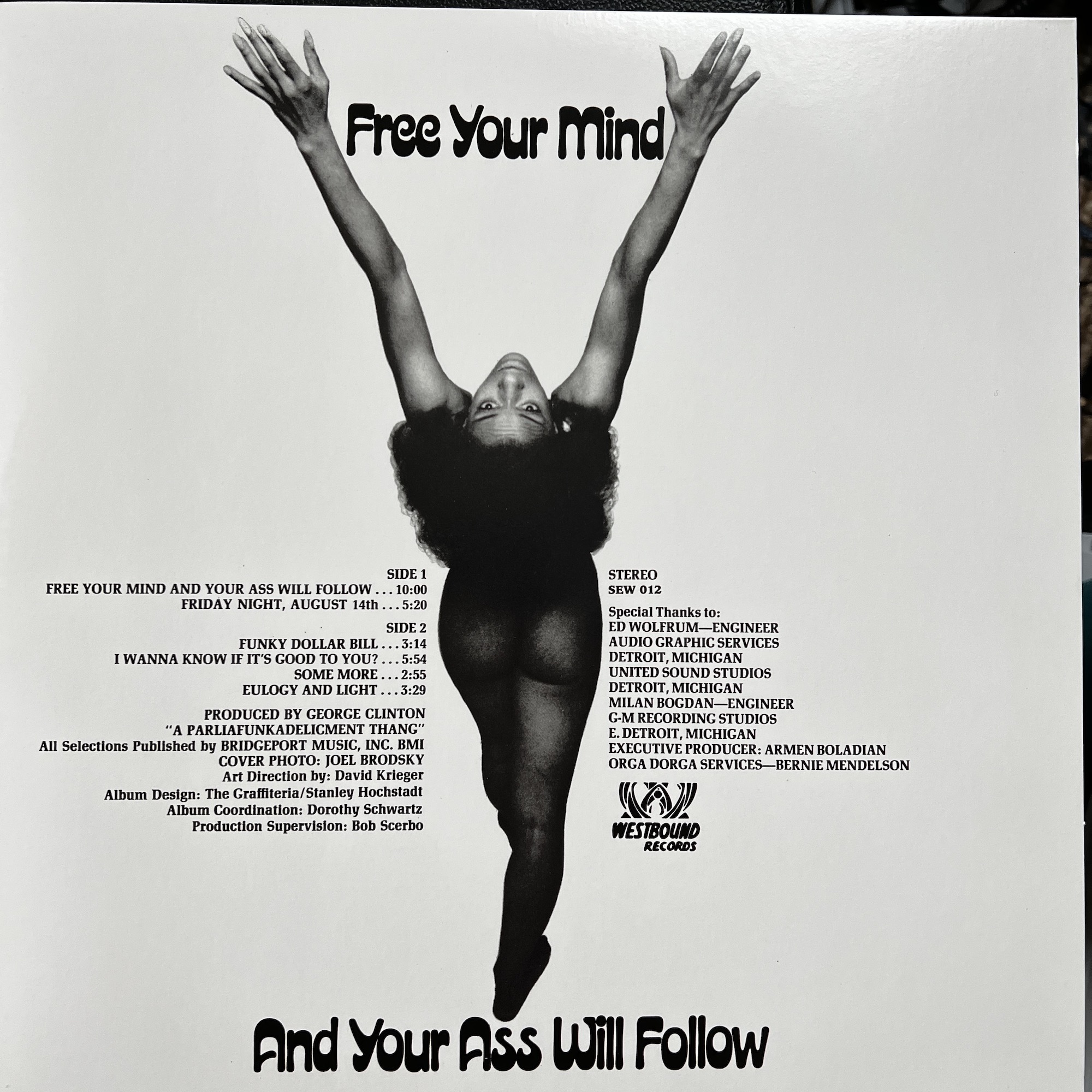 Funkadelic — Free Your Mind … And Your Ass Will Follow – Vinyl