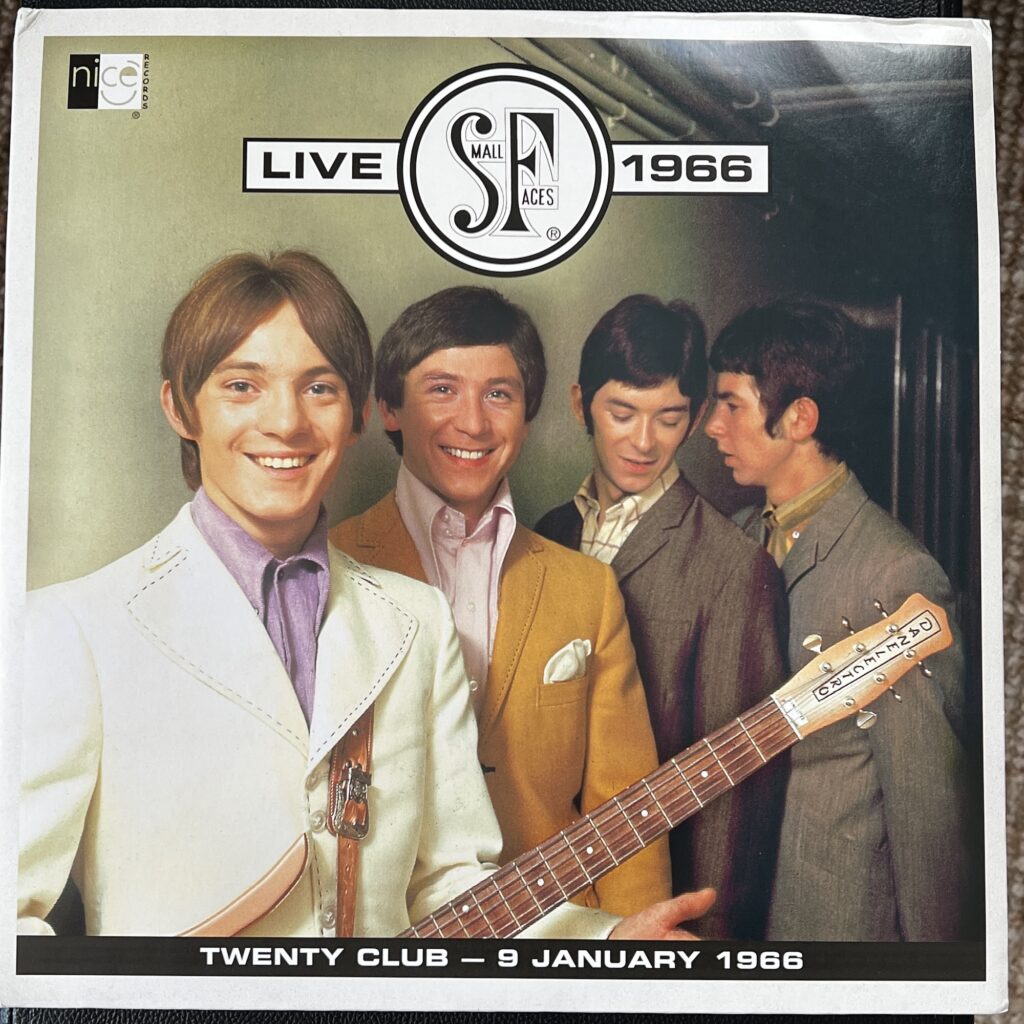 Small Faces Live 1966 front cover