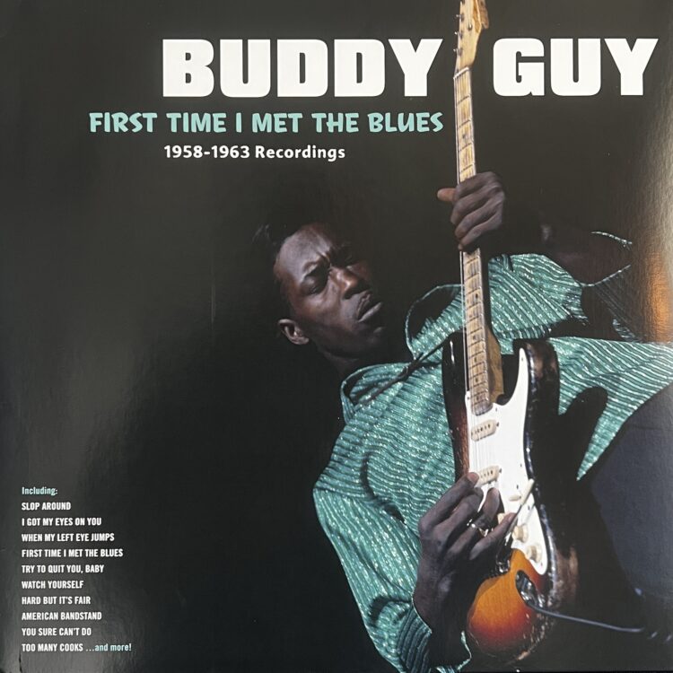 Album cover of Buddy Guy's "First Time I Met The Blues"
