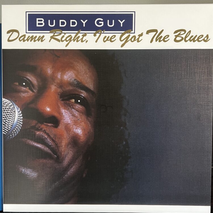Front cover of Buddy Guy's "Damn Right, I've Got The Blues"