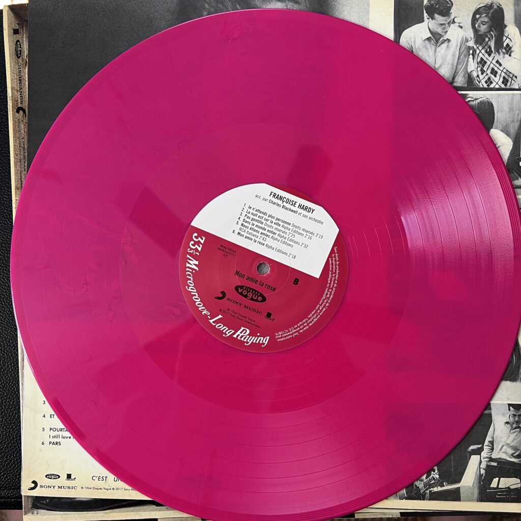 Mon Amie la Rose colored vinyl