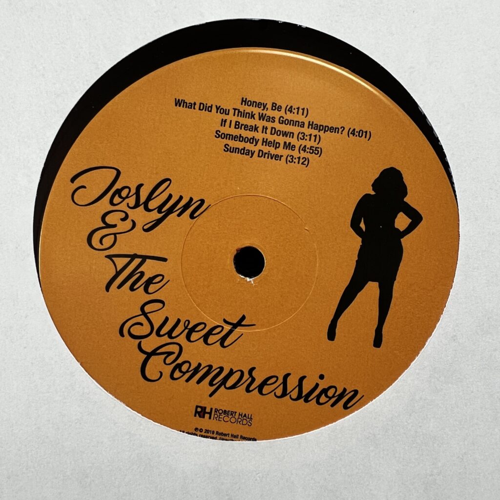 Joslyn & The Sweet Compression custom label