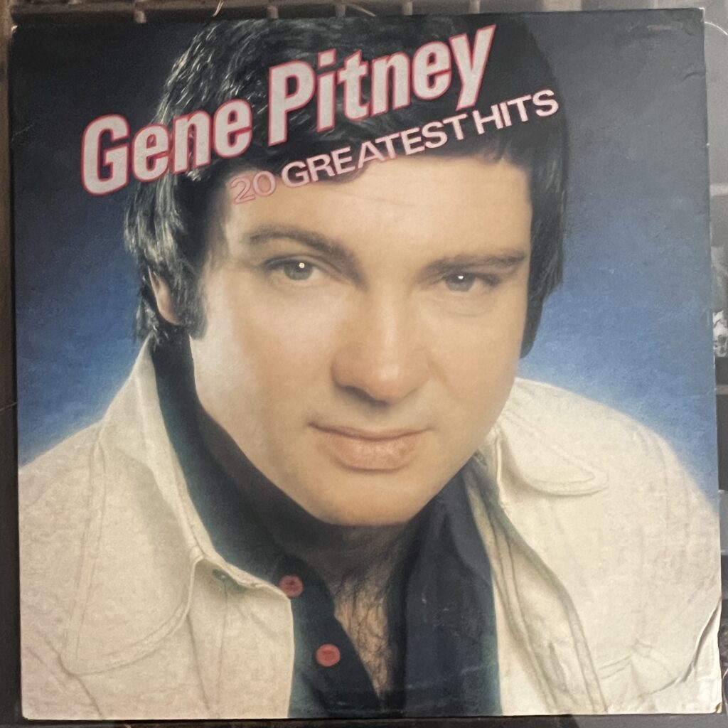 Gene Pitney 20 Greatest Hits front cover