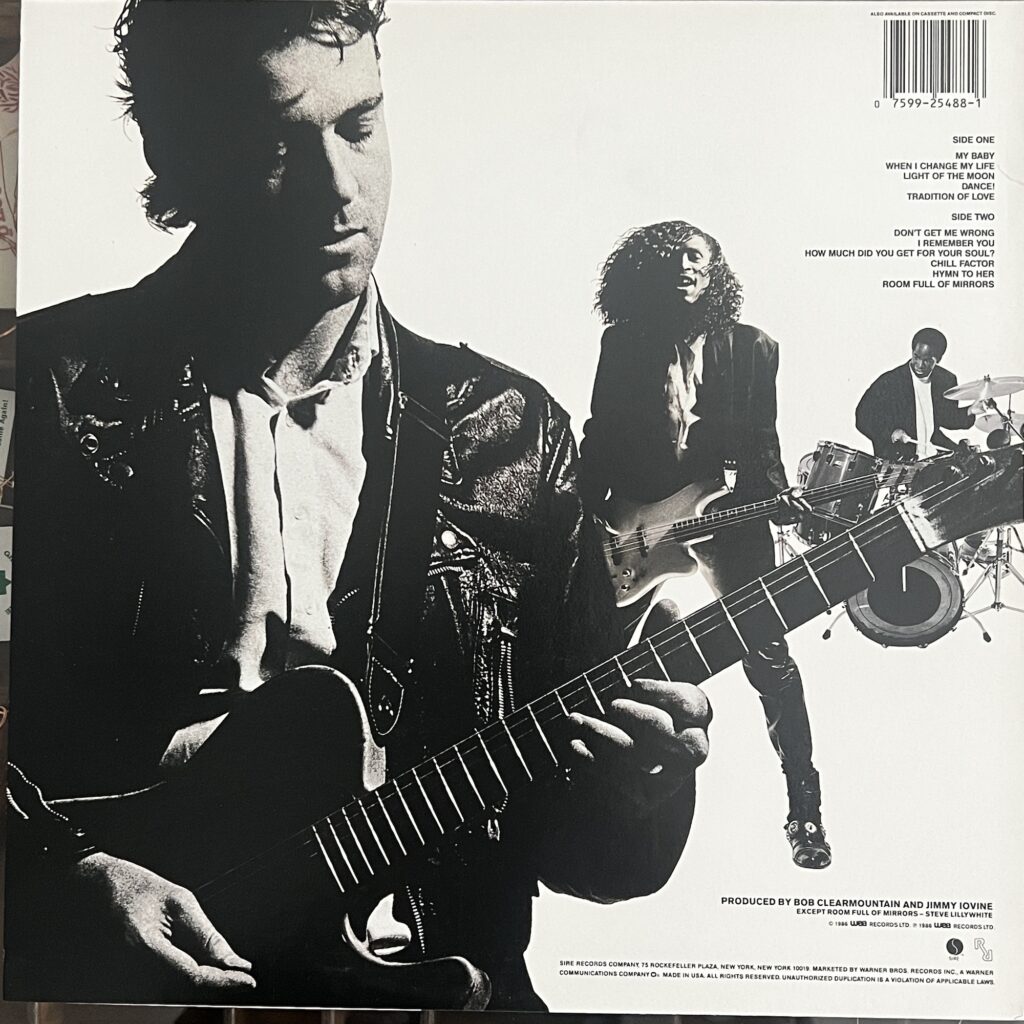 Pretenders Get Close back cover