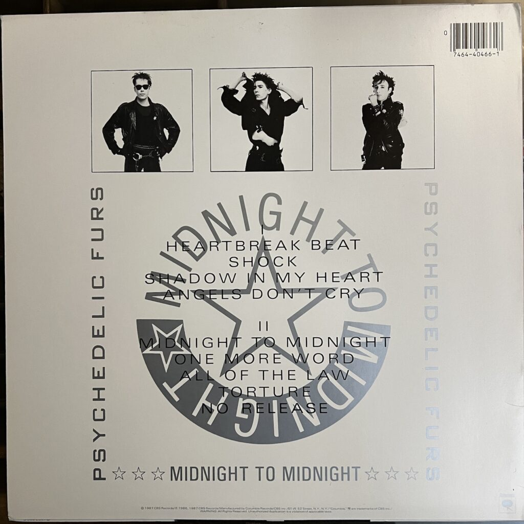 Midnight to Midnight back cover