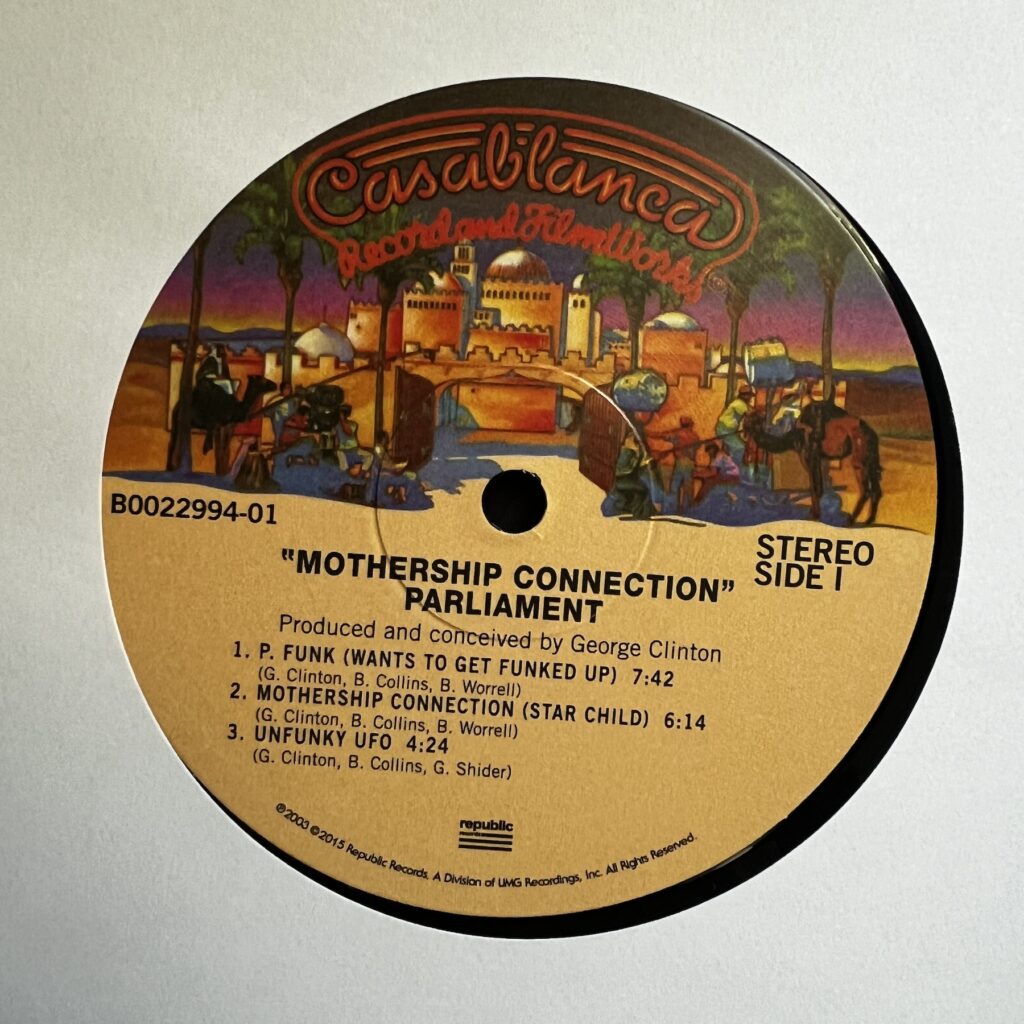 Mothership Connection label