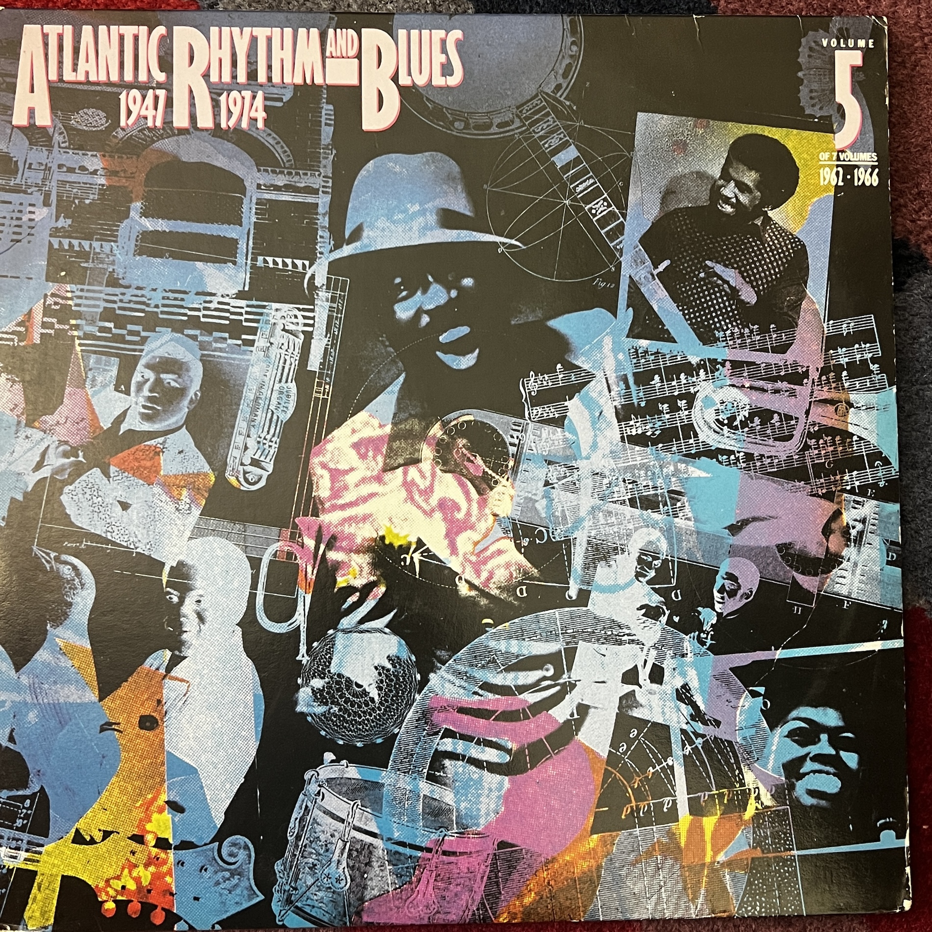 Atlantic Rhythm and Blues 1947-1974, Vols. 1, 2, 3, 5 – Vinyl 