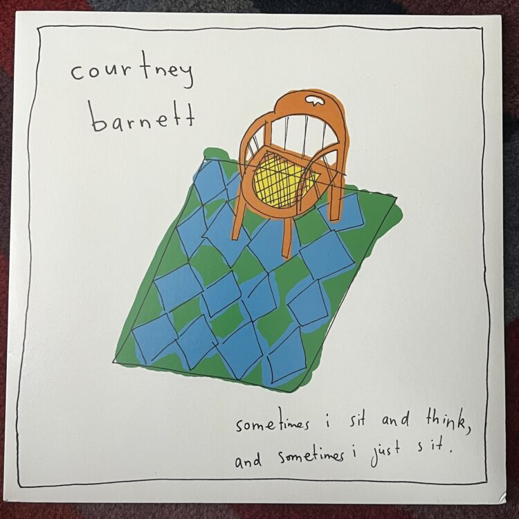 Courtney Barnett – Sometimes I Sit and Think front cover