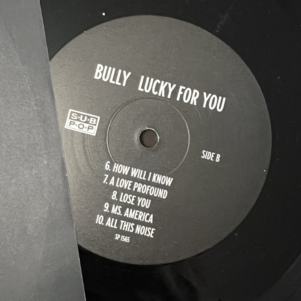 Lucky For You label