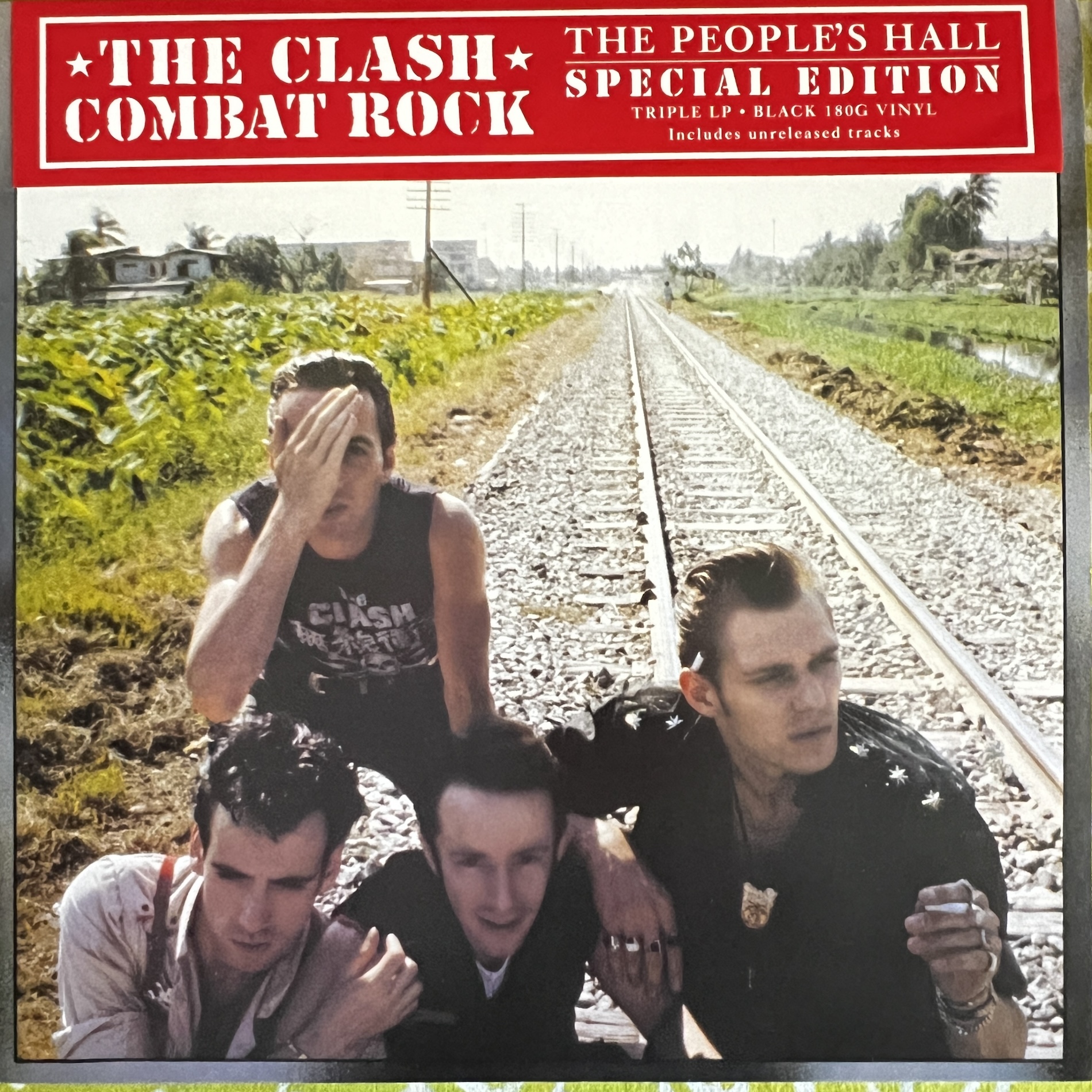 The Clash Combat Rock – The People's Hall special edition box cover