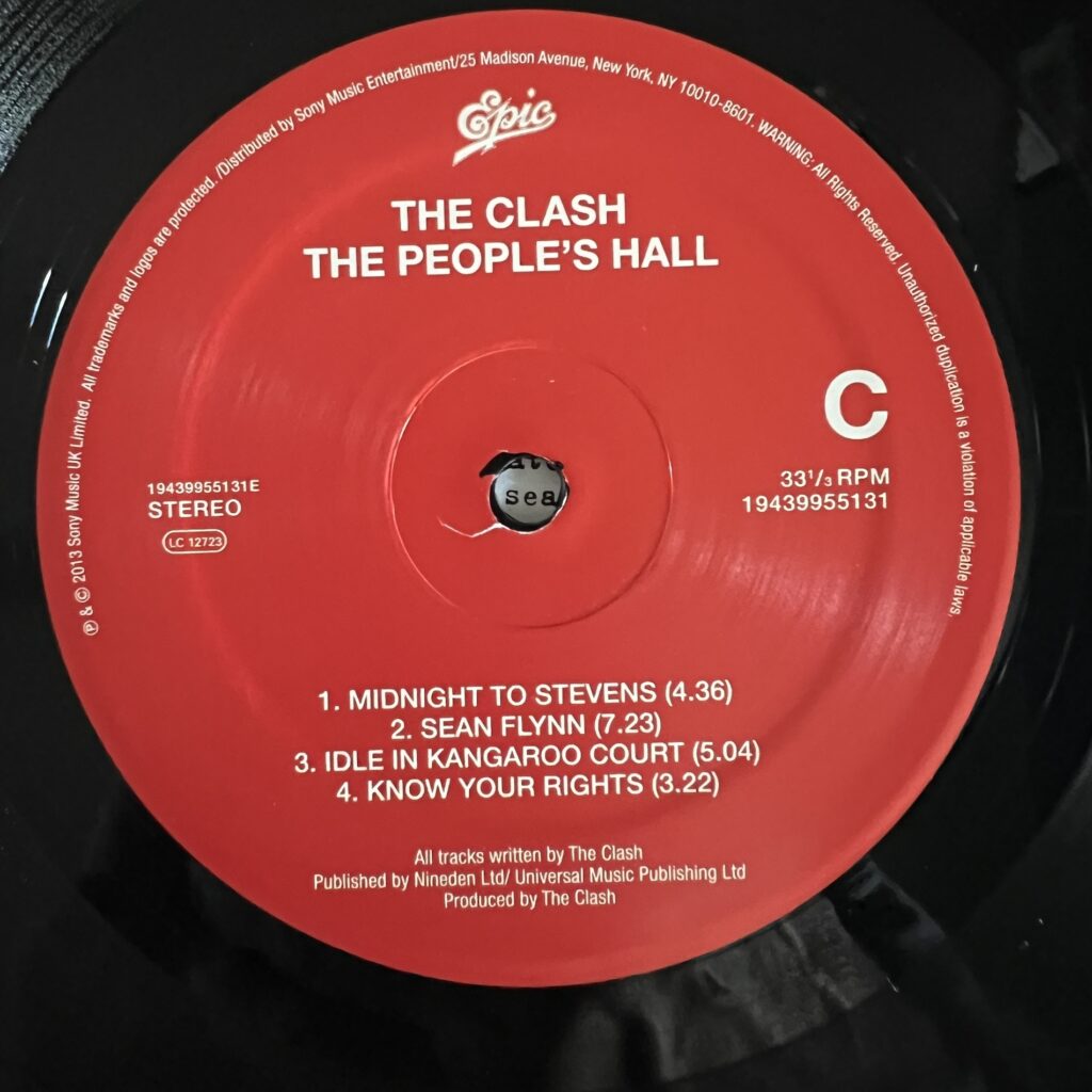 The People's Hall label