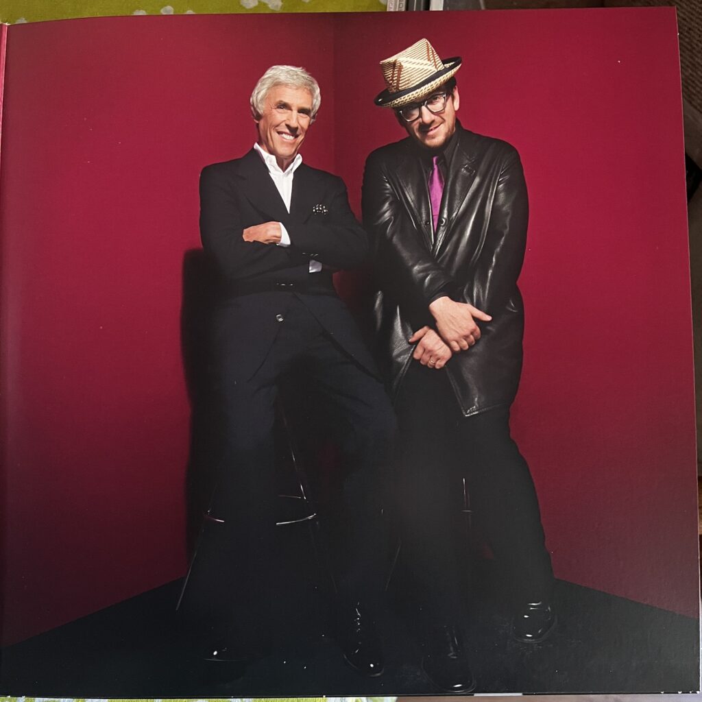 The Songs of Bacharach & Costello gatefold