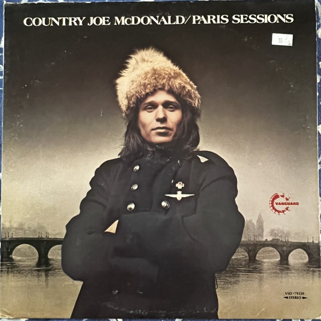 Country Joe McDonald – Paris Sessions front cover