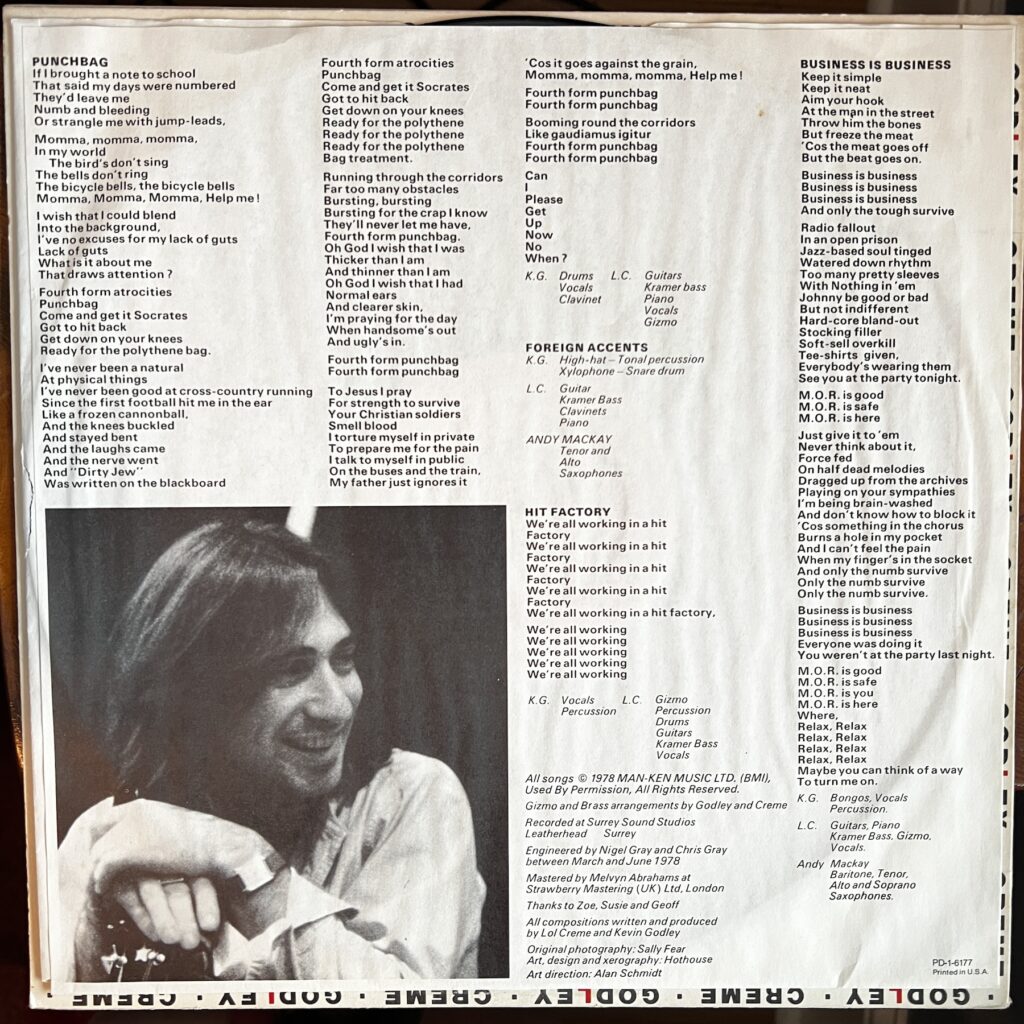 L lyric sleeve