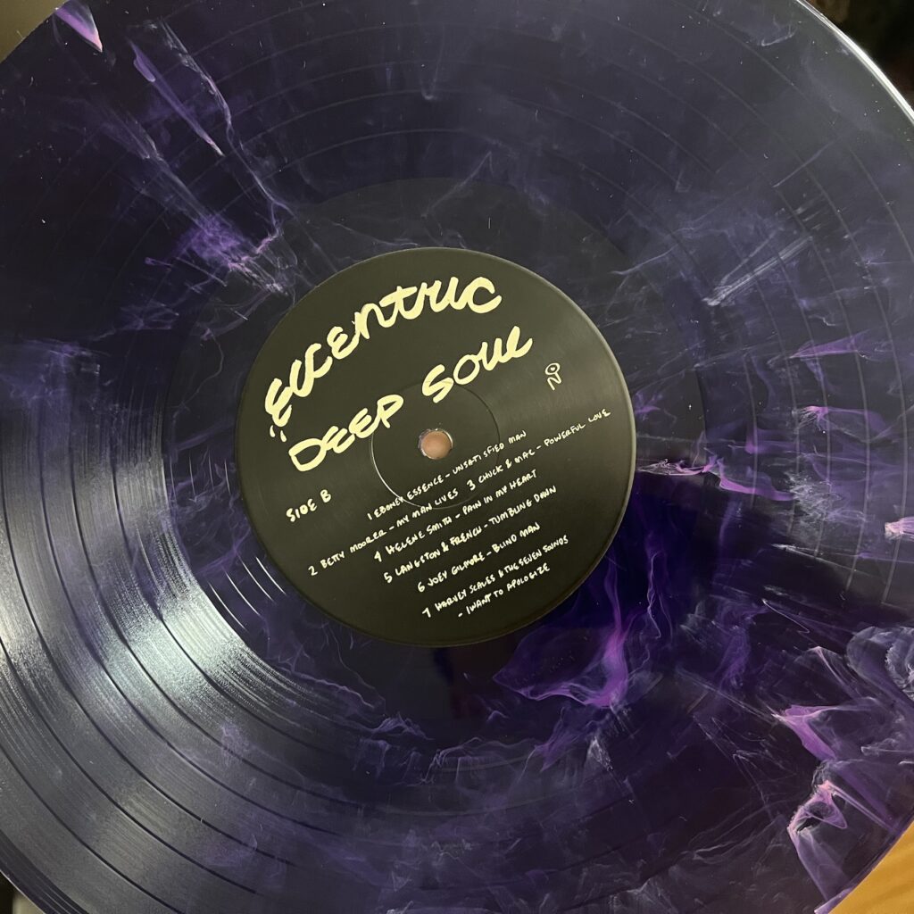 Eccentric Deep Soul colored vinyl