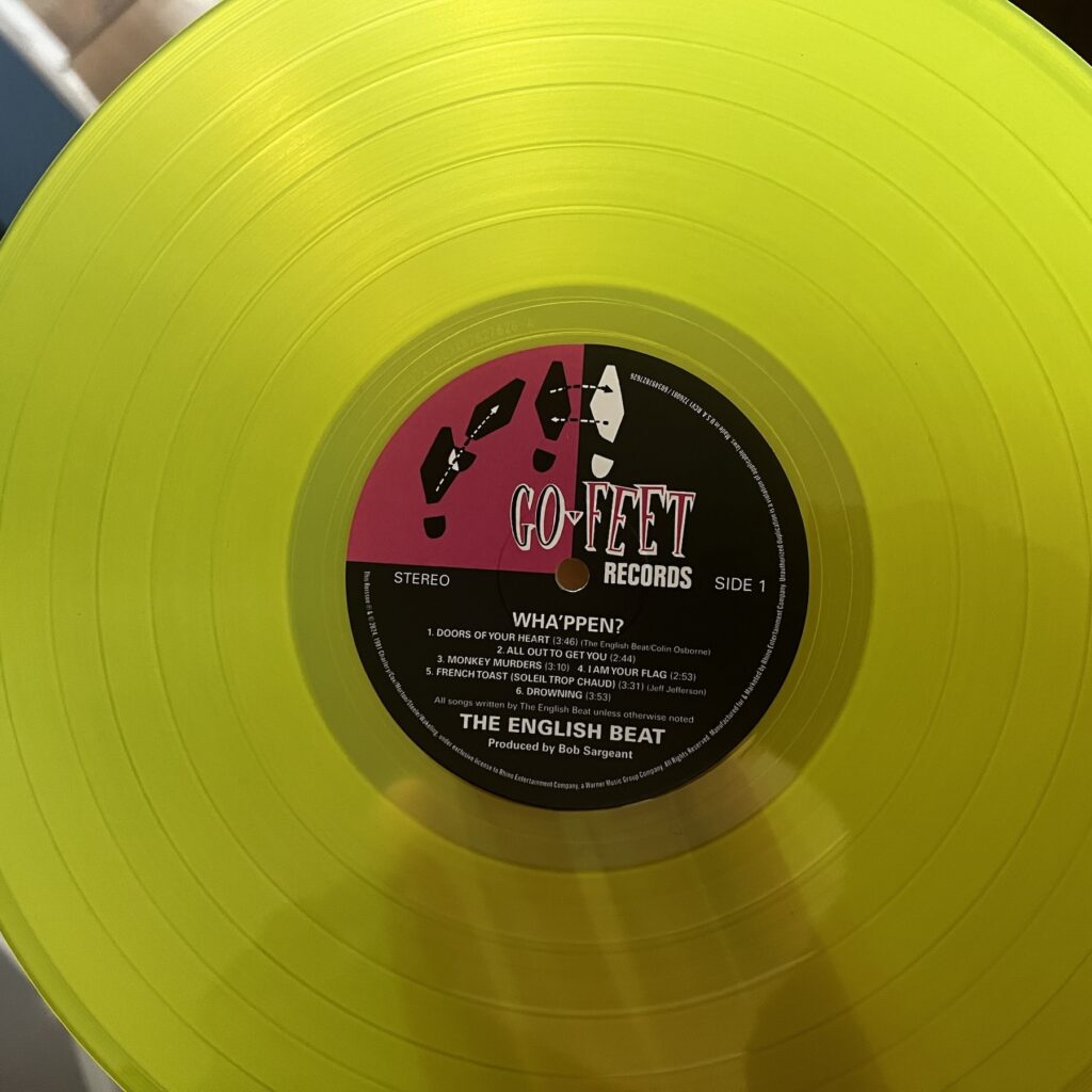 Wha'ppen colored vinyl