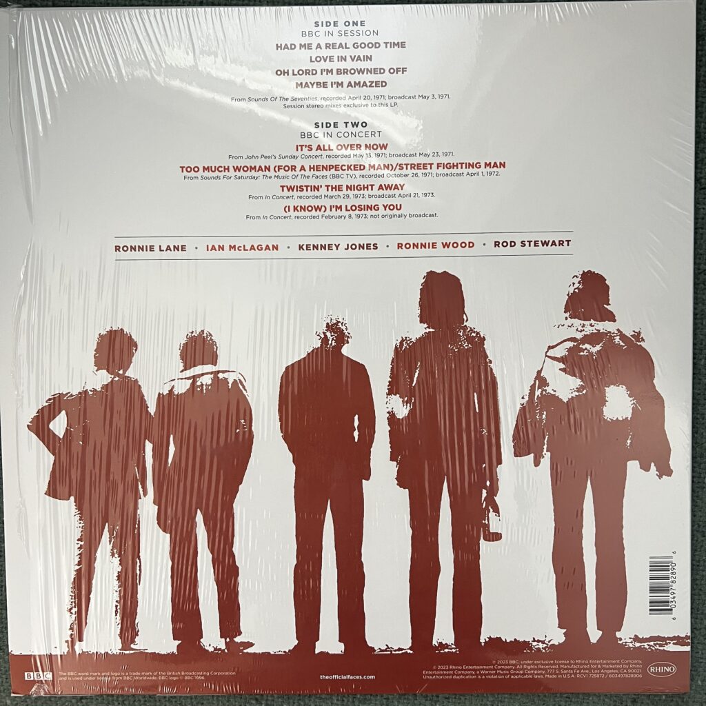 Had Me A Real Good Time back cover