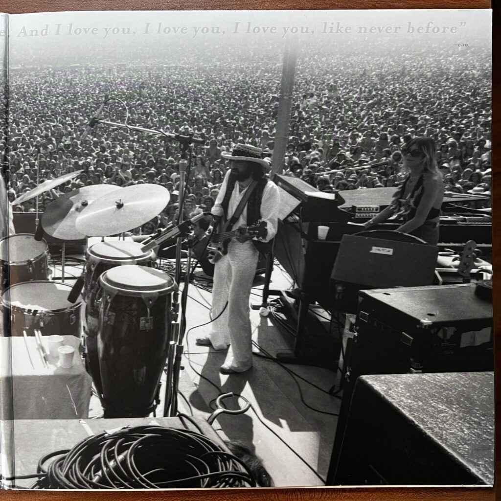 Rumours Live gatefold