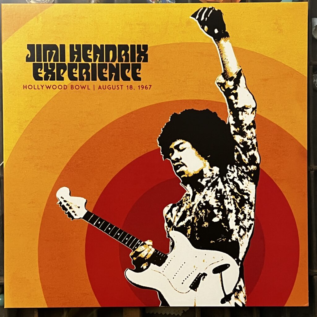 Jimi Hendrix Experience Hollywood Bowl front cover