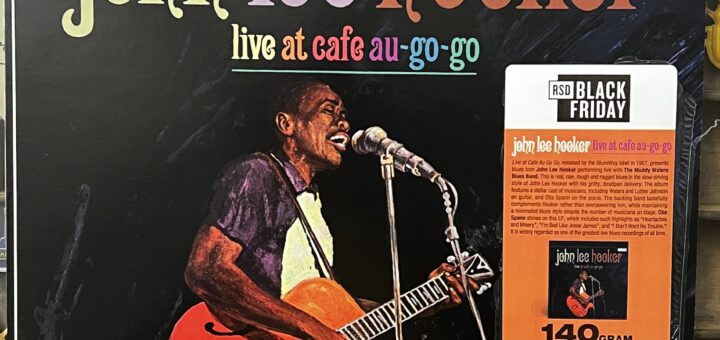 John Lee Hooker Live at Cafe Au-Go-Go front cover