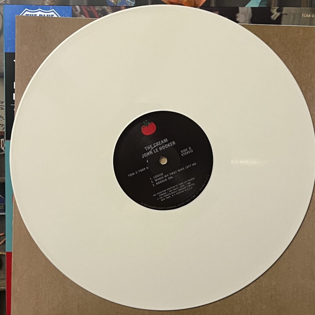 The Cream colored vinyl