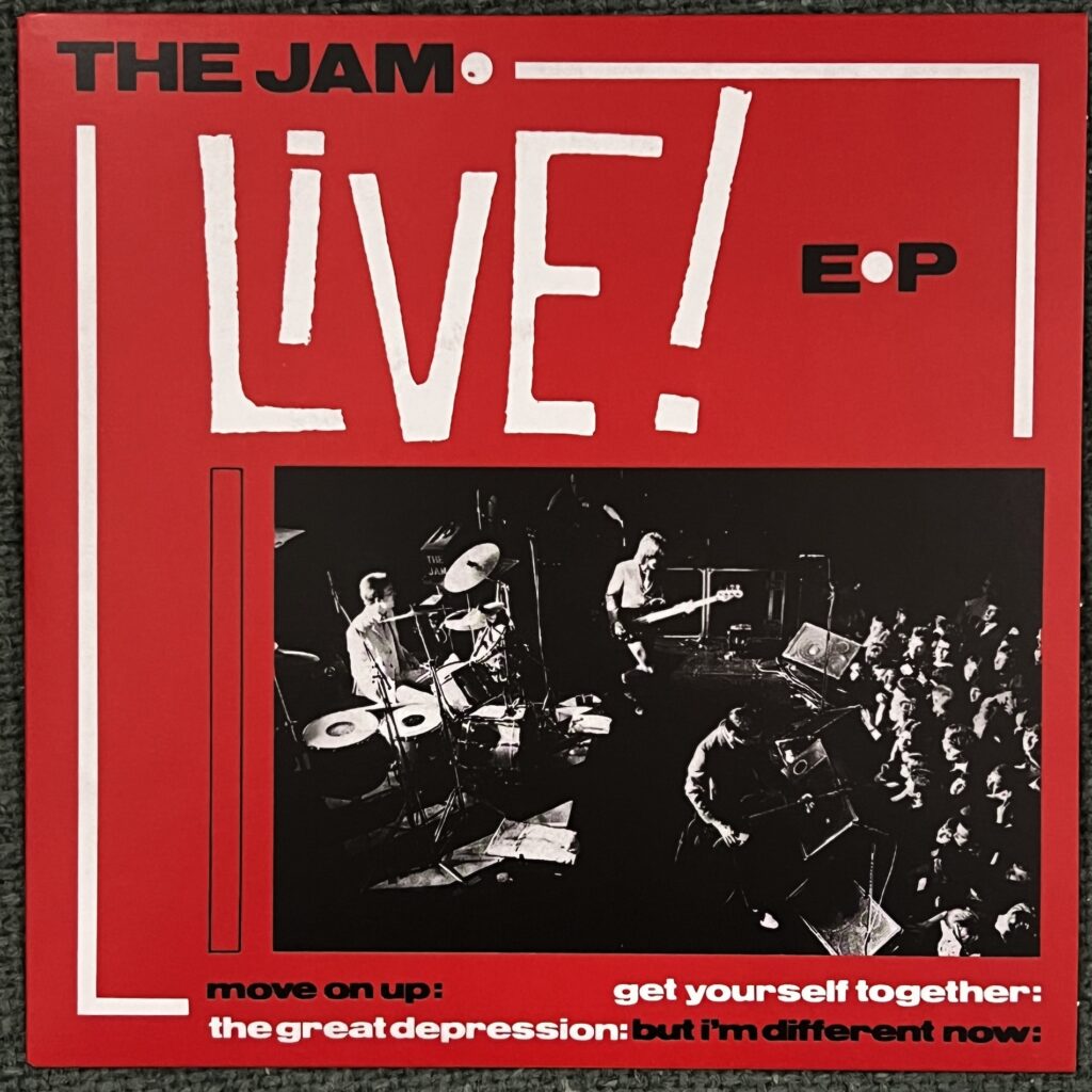 The Jam Live! EP front cover