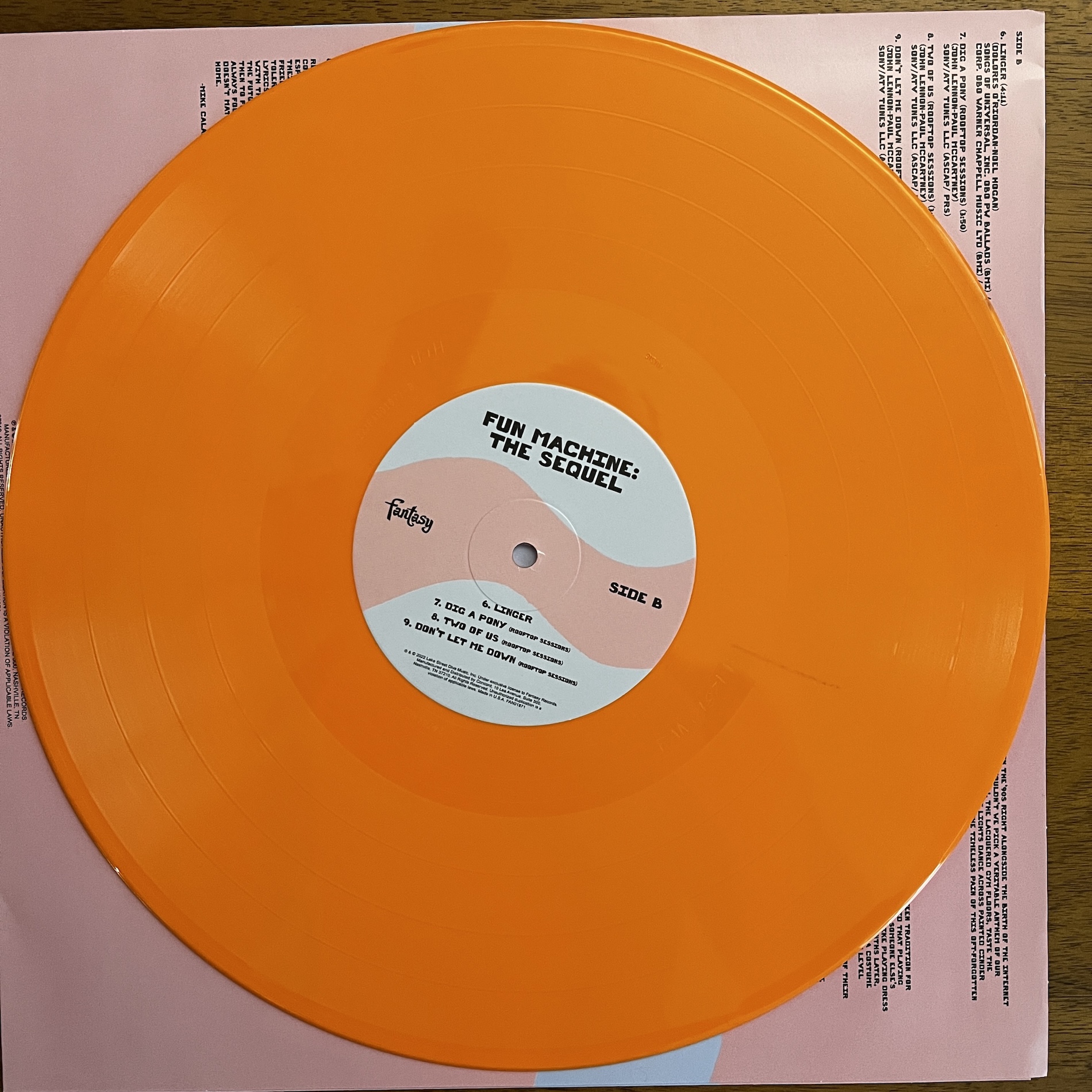 Fun Machine Sequel Colored Vinyl