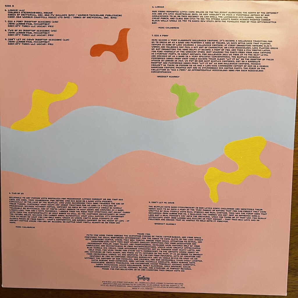 Fun Machine Sequel Lyric Sleeve