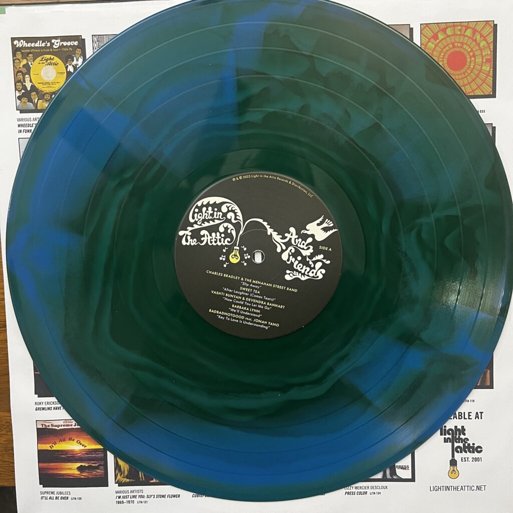 Light In the Attic and Friends colored vinyl