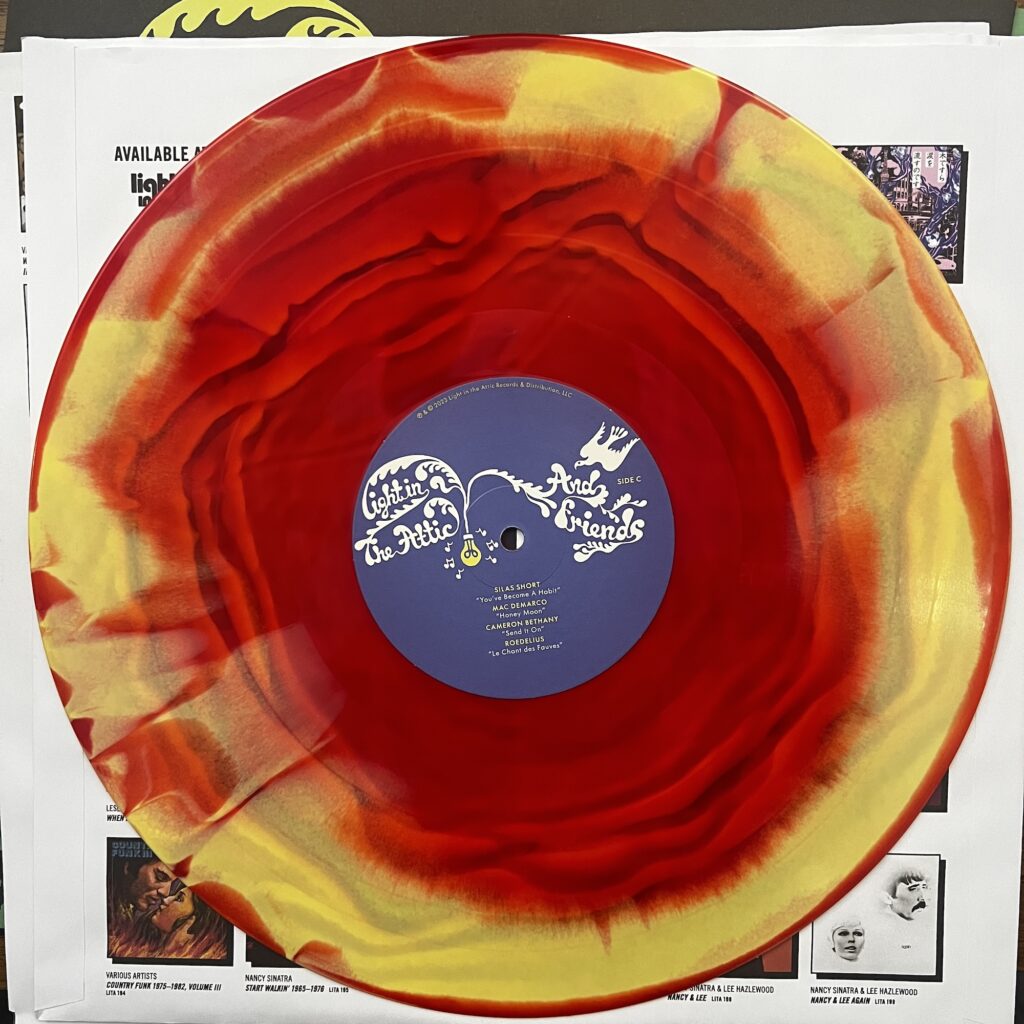 Light In the Attic and Friends colored vinyl